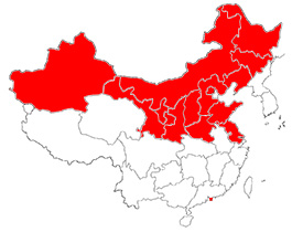 distribution map in preparing......